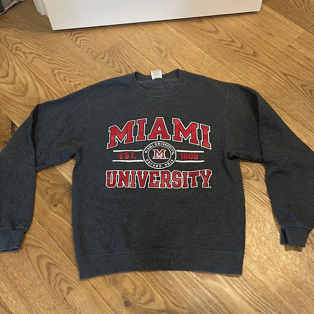 Jerzees Miami University Crewneck